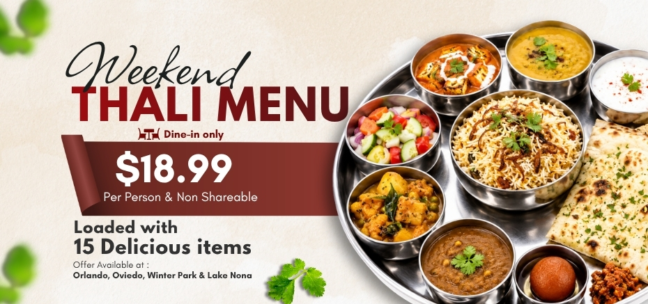 Indian mini buffet